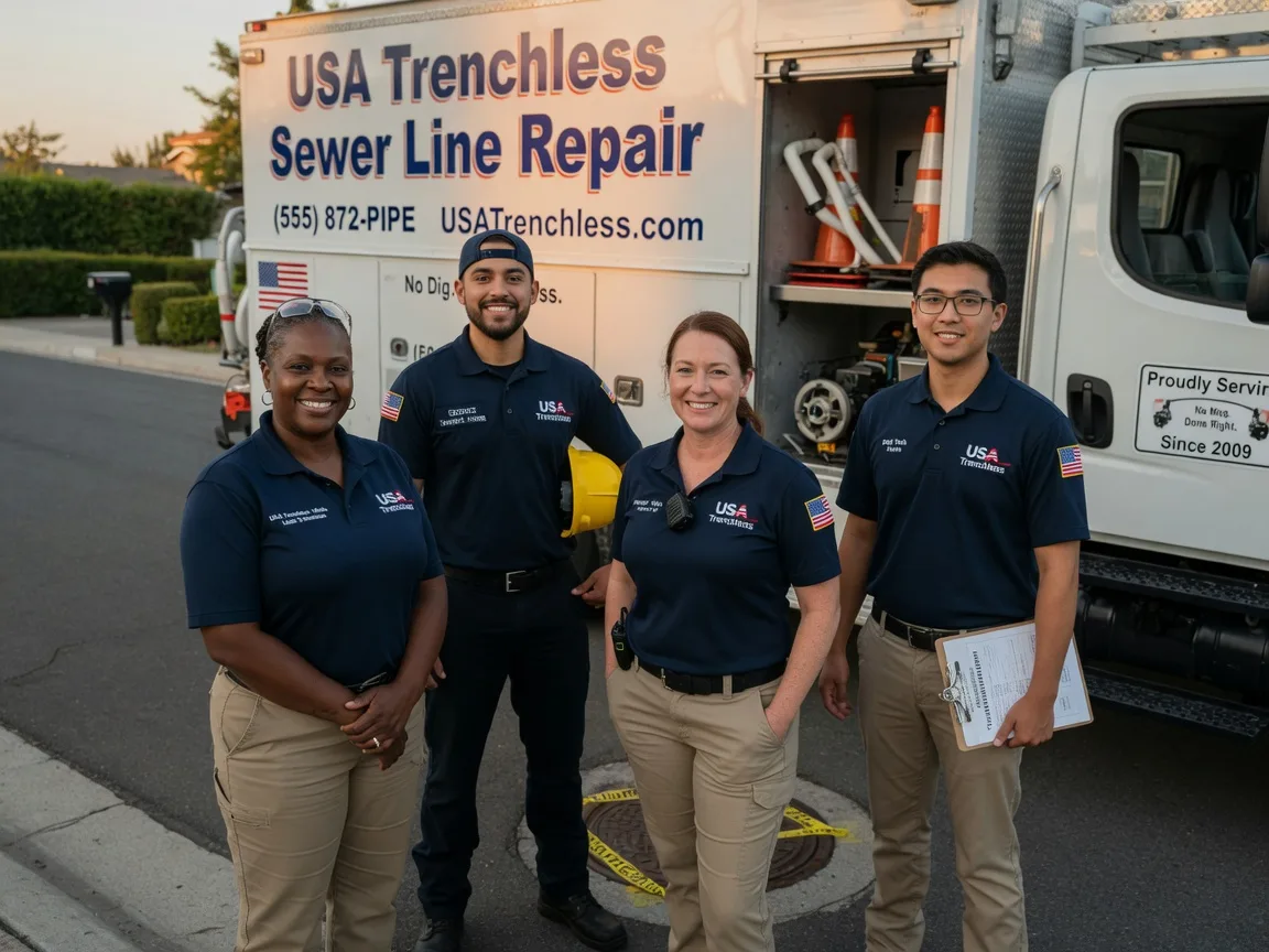 Sewer Line Repair company in La Fontaine, IN